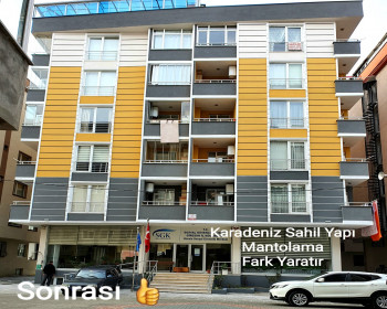 Dış Cephe Mantolama Çalışması